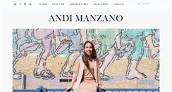 Desktop Screenshot of andimanzano.com